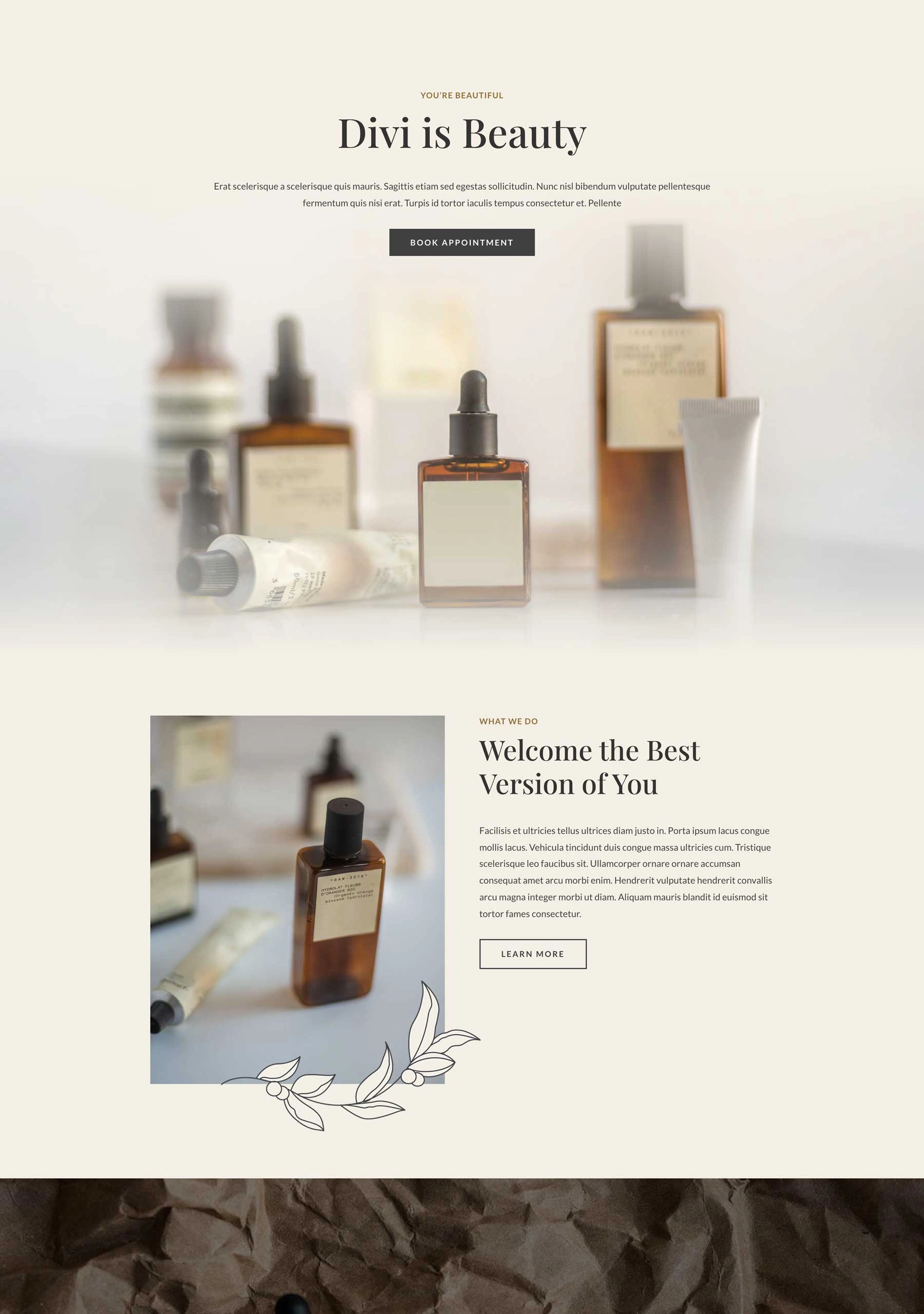 Esthetician 7 落地页