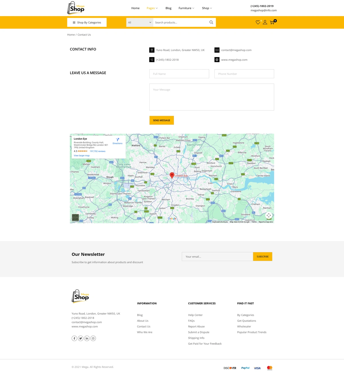 Mega Shop Shop 03 Contact Us