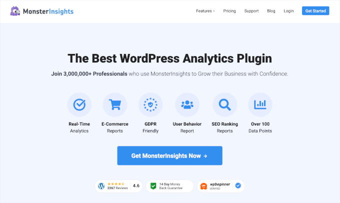 monsterinsights analytics plugin 1
