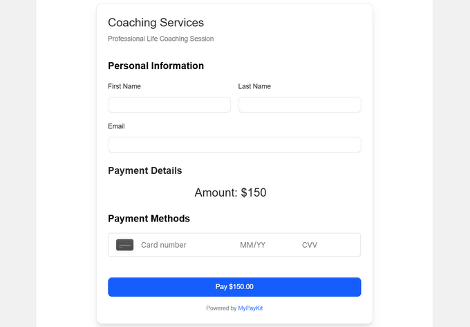 mypaykit payment form