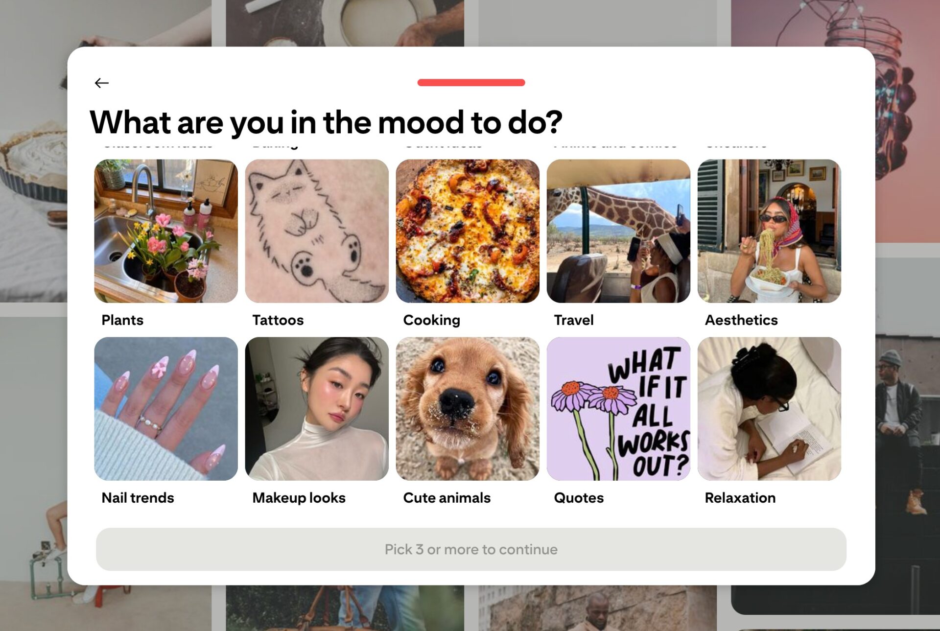 pinterest pick niche