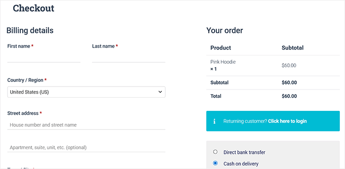 我如何在5分钟内设置WooCommerce访客结账 9 preview of allowing login during guest checkout in woocommerce