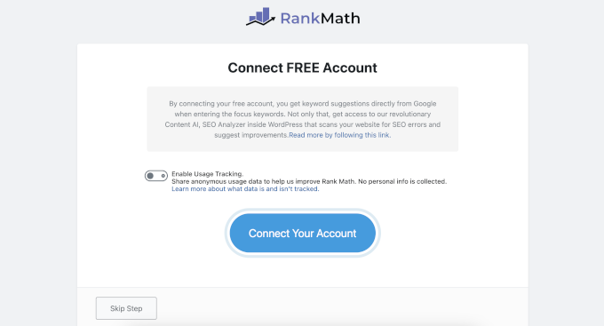 Rank Math vs. AIOSEO:我为 WordPress 用户推荐哪一个? 4 rank math setup