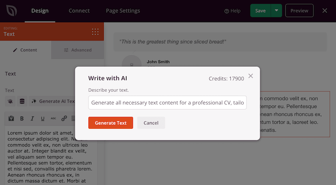 在WooCommerce中使用AI的5种方法(节省时间并赚钱) 4 seedprod ai features