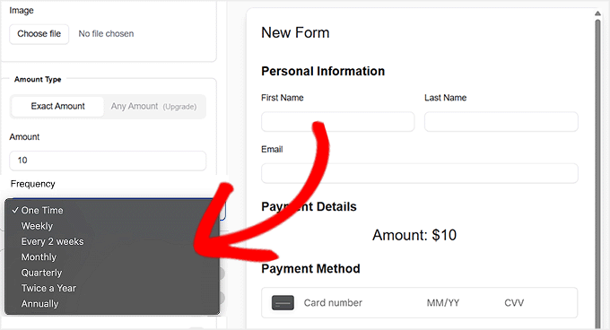 set up recurring square payments in mypaykit