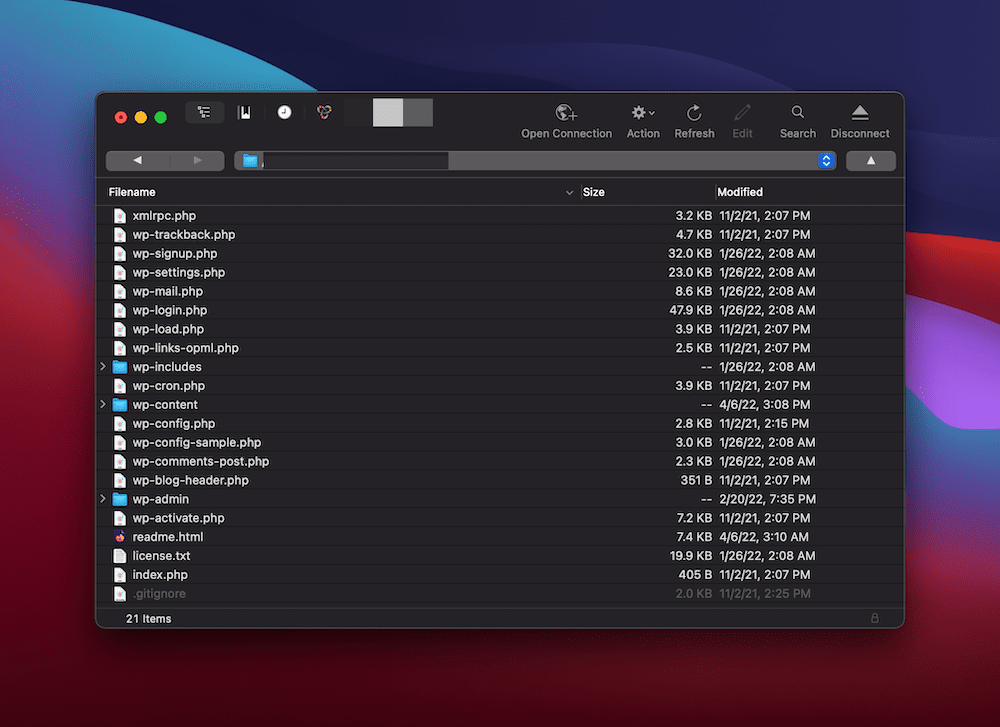 如何安装 WordPress 主题:新手入门指南 17 sftp interface