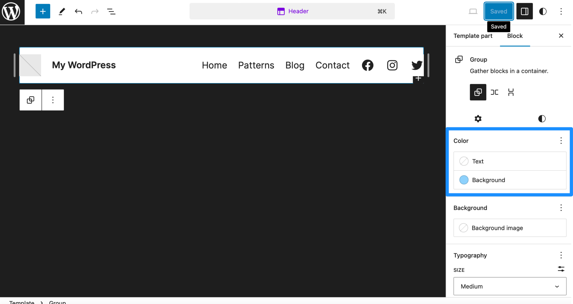 如何在 WordPress 中创建粘性标题栏(4 种方法) 9 sticky header background