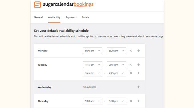 WPBeginner Spotlight 19:更智能的插件、AI 创新与 WordPress 的未来 3 sugar bookings schedules