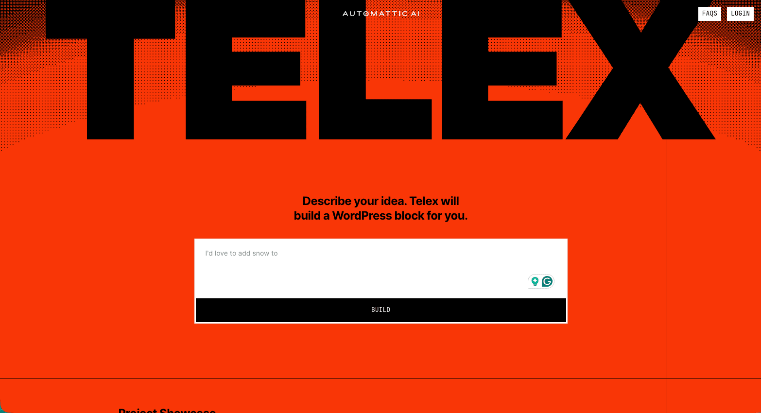 telex ui