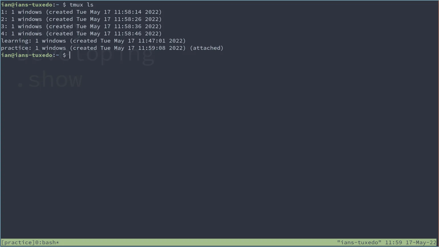 tmux list sessions 1540x866 3