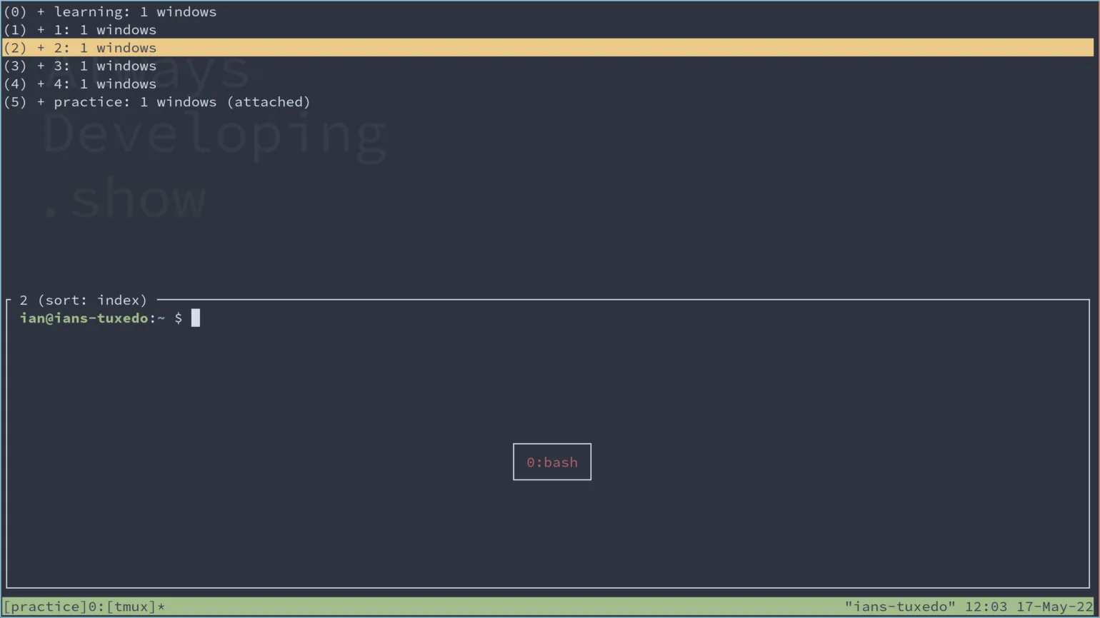 tmux list sessions with windows 1540x866 3