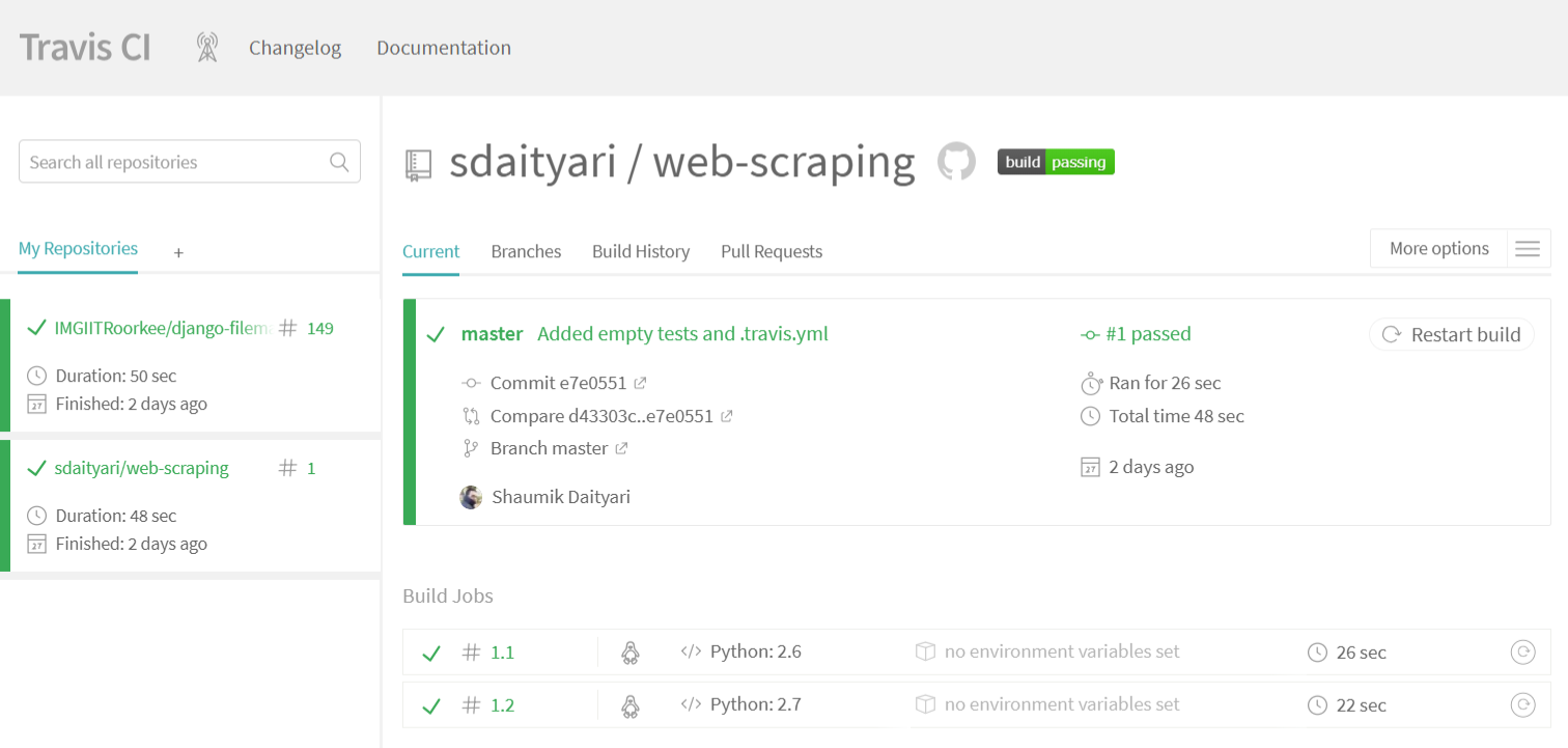 WordPress开发教程:如何实现工作流程自动化 6 travis 1 1