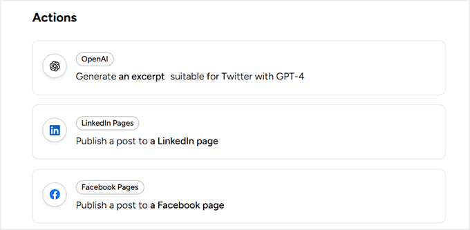 如何在 WordPress 中添加类似 n8n 的自动化功能(更简单、更便宜) 35 uncanny automator actions for openai