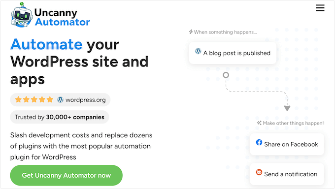 我是如何从零开始在WordPress中实现类似Make.com的自动化(简单方法) 4 uncanny automator twilio