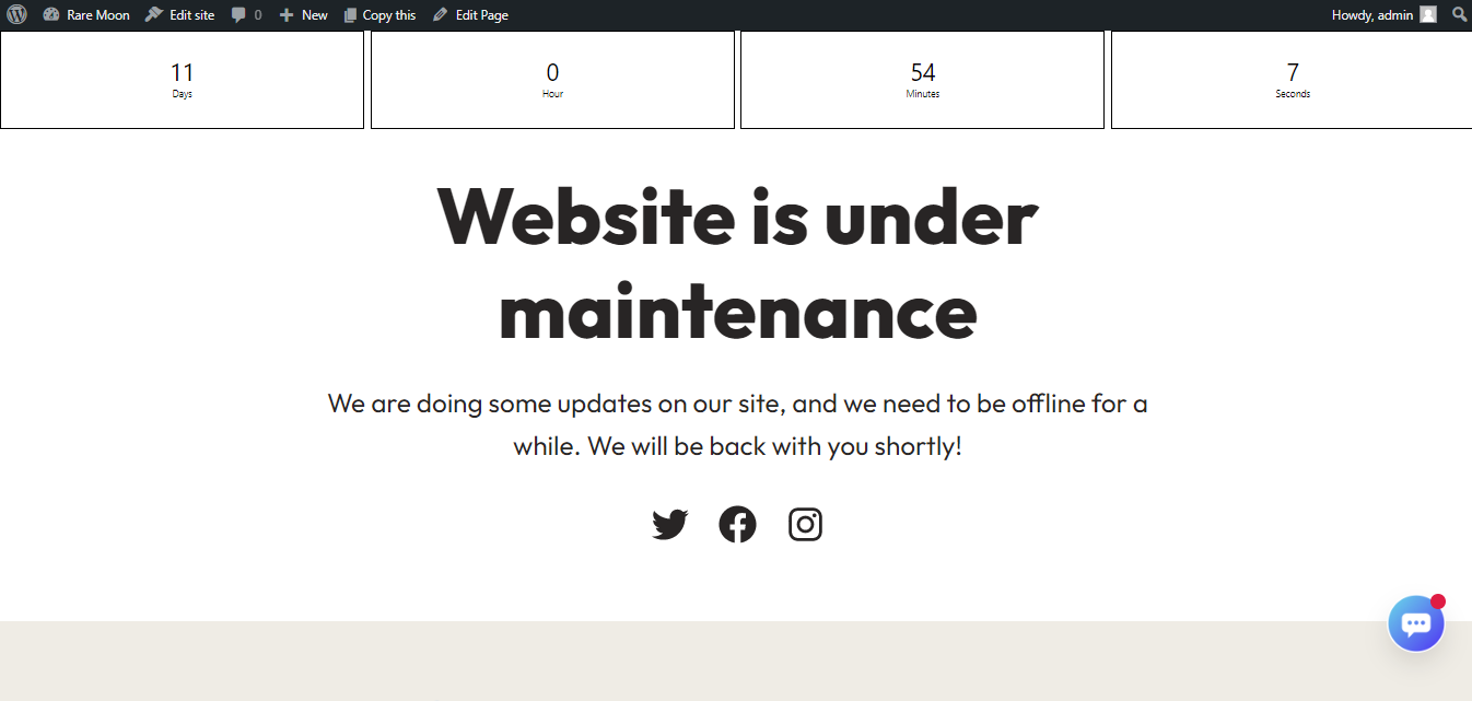 如何通过5个简单步骤启用WordPress维护模式 15 website is in maintenance mode