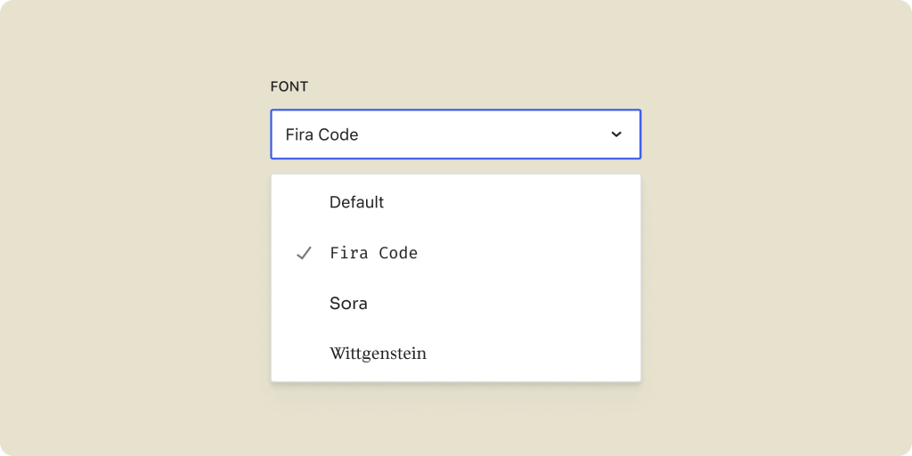 wordpress 6 8 font preview