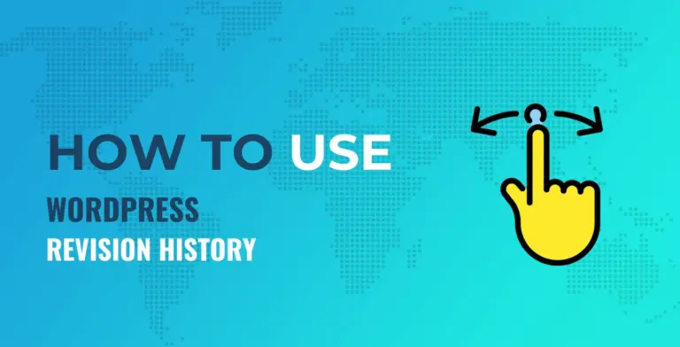 wordpress revision history