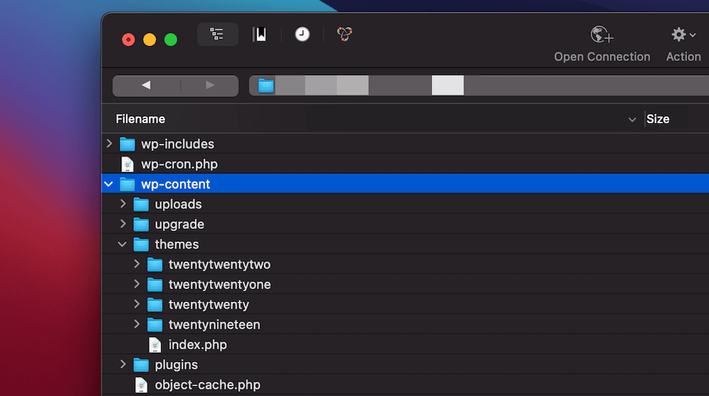 如何安装 WordPress 主题:新手入门指南 18 wp content