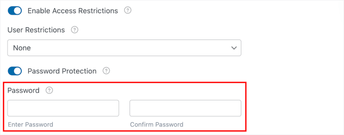 我如何自动将WordPress表单提交转换为PDF(无需手动操作) 36 wpforms settings pdf advanced password