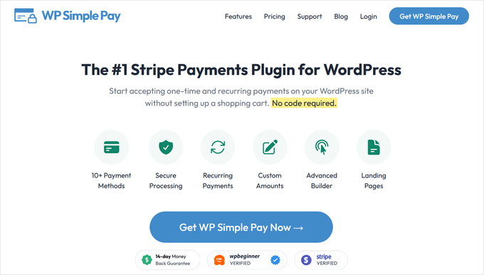 wpsimplypay payment plugin