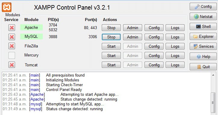 2025年5个最佳本地WordPress开发工具对比 5 xampp dashboard